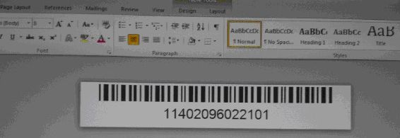 福州市通過word來使用TSC TTP-342e打印條形碼，標簽為何空白呢？